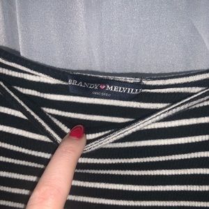 EUC Brandy Melville Off-Shoulder Top